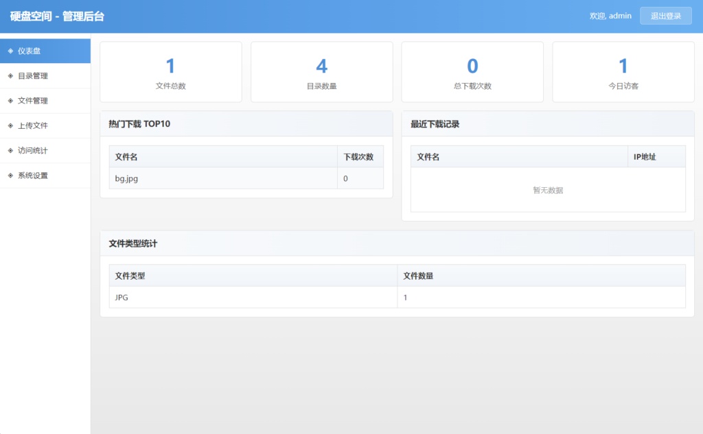 图片[1]-高仿永硕E盘的个人网盘系统源码 全开源-曙光の博客