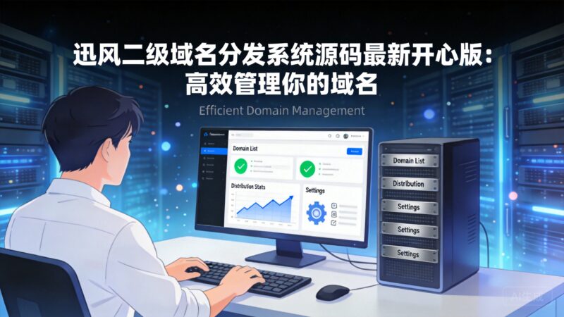 迅风二级域名分发系统源码最新开心版：高效管理你的域名-曙光の博客