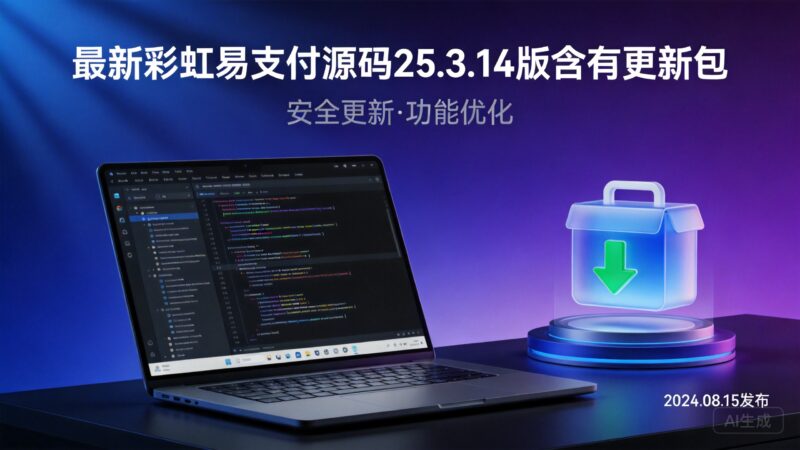 最新彩虹易支付源码25.3.14版含有更新包-曙光の博客