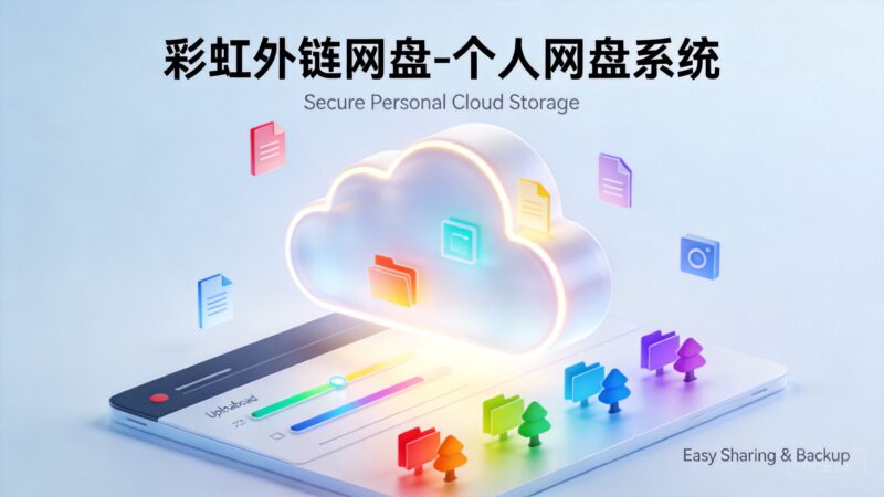 彩虹外链网盘-个人网盘系统-曙光の博客